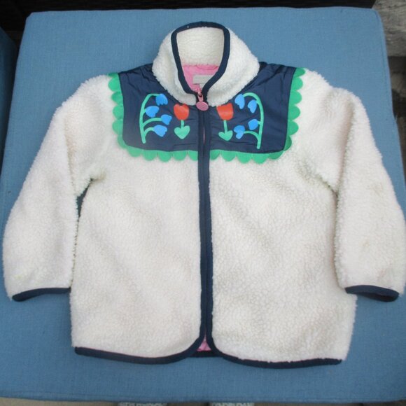 Stella McCartney ~ Folk Flower Embroidery Fleece Jacket ~ 5 Years ~ - Picture 5 of 9